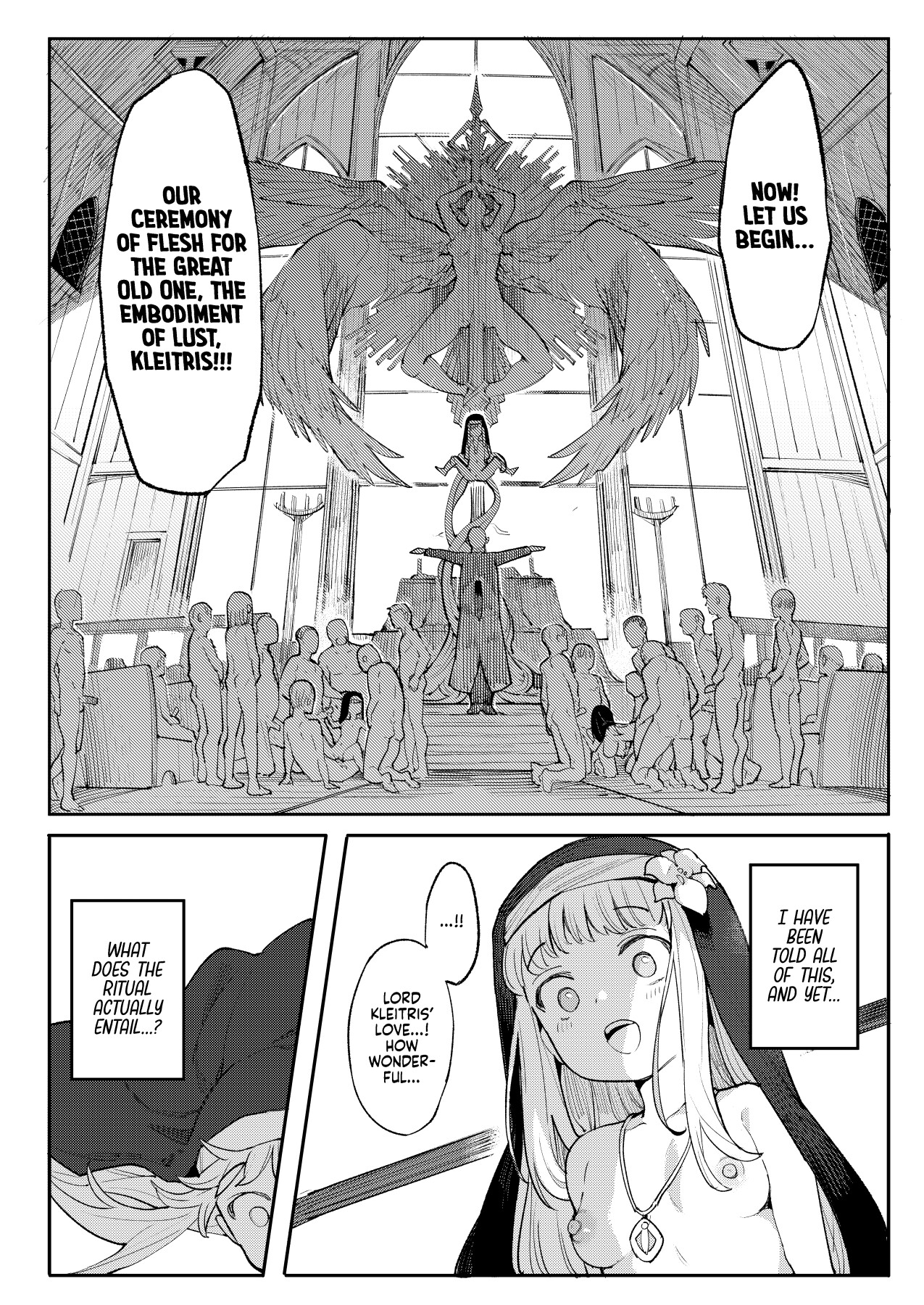 Hentai Manga Comic-Holy Cumdump Blanca-Read-29